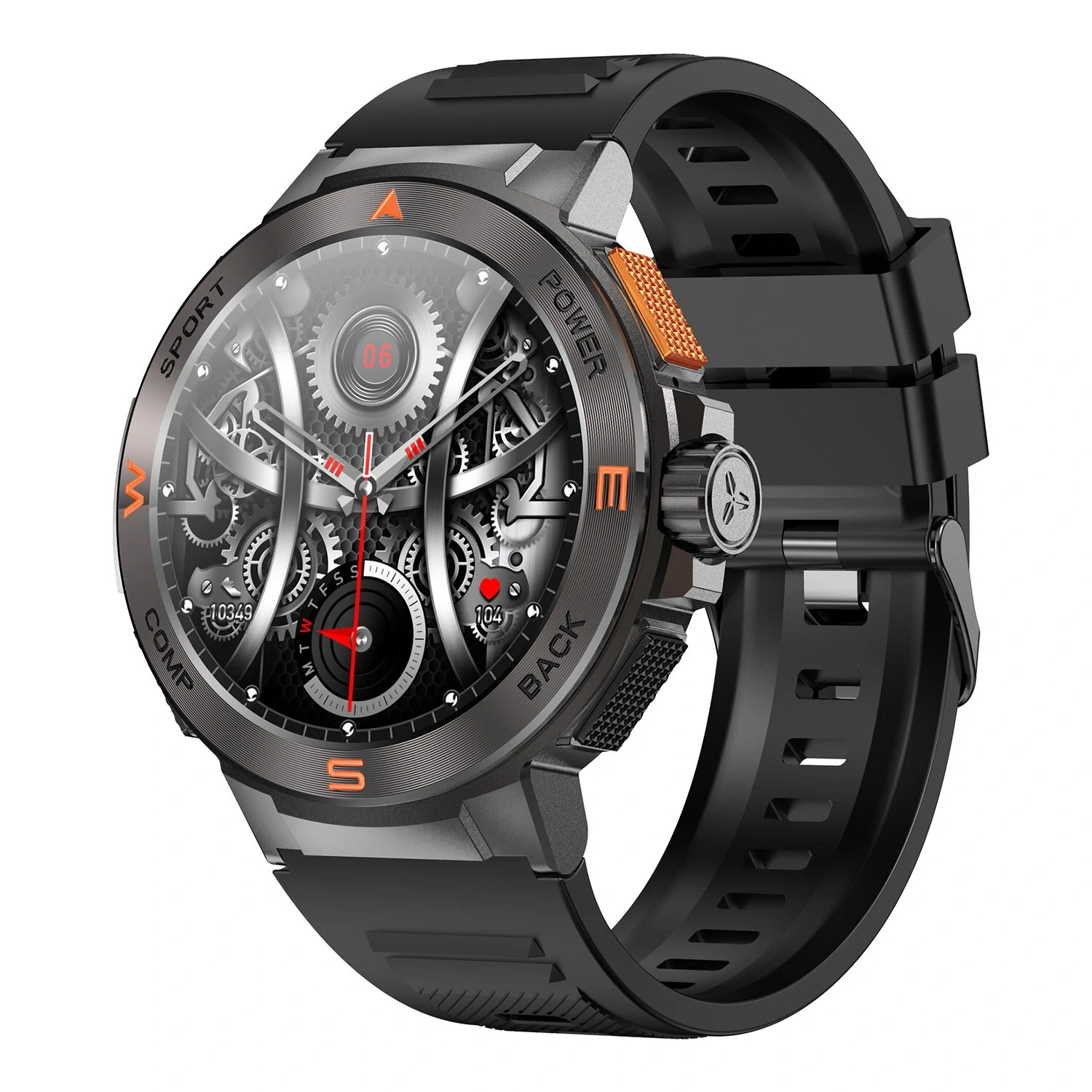 BlitzWolf BW-AT5 Smart Watch - 1.43" AMOLED, 466x466 Pixel, Altitude Barometer, 