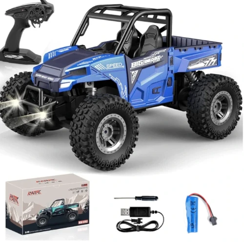 KYAMRC UJ99 P187 RTR 1/18 2.4G RWD RC Car LED Light Off-Road Climbing Truck Kids