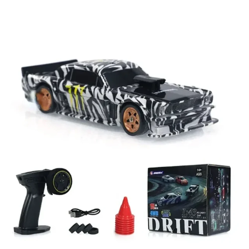 JIABAILE 4301/02/03/04 RTR 1/43 2.4G 4WD Drift RC Car Mini Race LED Light Radio
