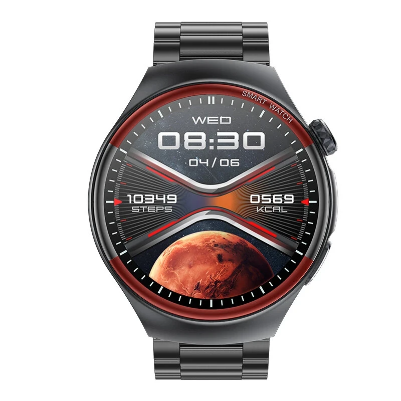 T82 Smart Watch - 1.43" AMOLED, Non-Invasive Blood Glucose, HRV, NFC, Bluetooth