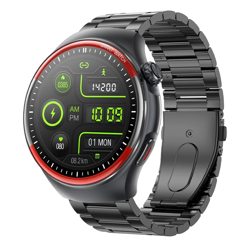 T82 Smart Watch - 1.43" AMOLED, Non-Invasive Blood Glucose, HRV, NFC, Bluetooth