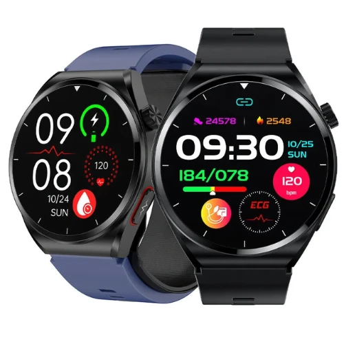 S22 Smart Watch - 1.39" HD, Air Pump & Airbag, ECG, Glucose & Lipid Monitoring,