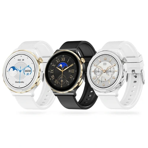 HW52 Smart Watch - 1.28" HD Screen, Bluetooth Call, ECG+PPG, Non-Invasive Glucos