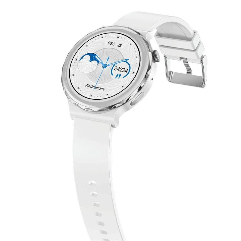 HW52 Smart Watch - 1.28" HD Screen, Bluetooth Call, ECG+PPG, Non-Invasive Glucos