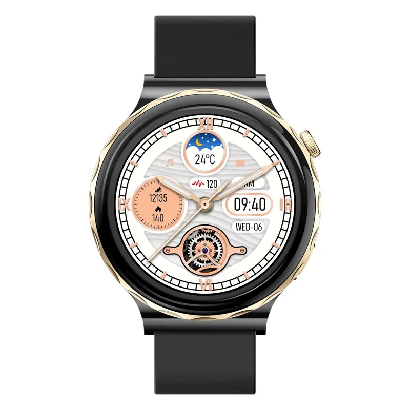 HW52 Smart Watch - 1.28" HD Screen, Bluetooth Call, ECG+PPG, Non-Invasive Glucos