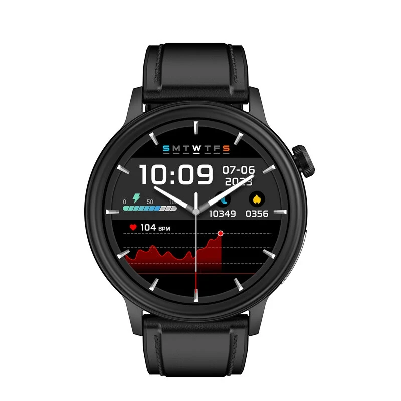 ET470 Smart Watch - 1.39" HD Screen, ECG, Blood Sugar & Composition Testing, Blu