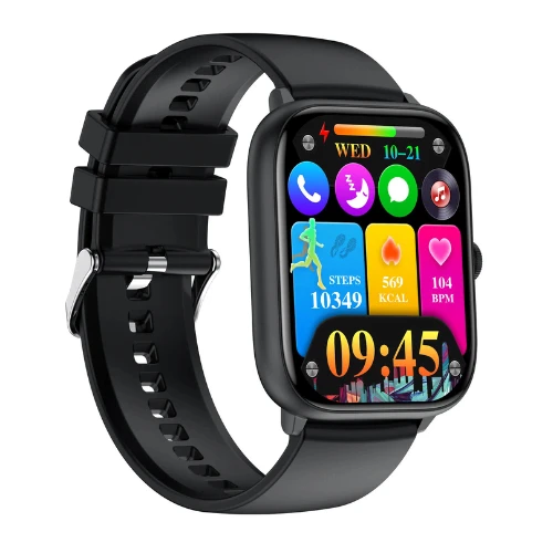 T22 Smart Watch - 2.06" AMOLED Display, Bluetooth Call, Health Monitoring, IP68