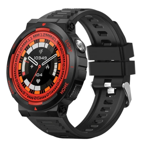 KT75 Smart Watch - 1.53" HD Screen, Strong Flashlight, Bluetooth Call, Heart Rat