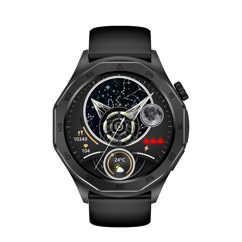 ET480 Smart Watch - 1.43" AMOLED, ECG, Non-Invasive Glucose, Health Monitoring, 