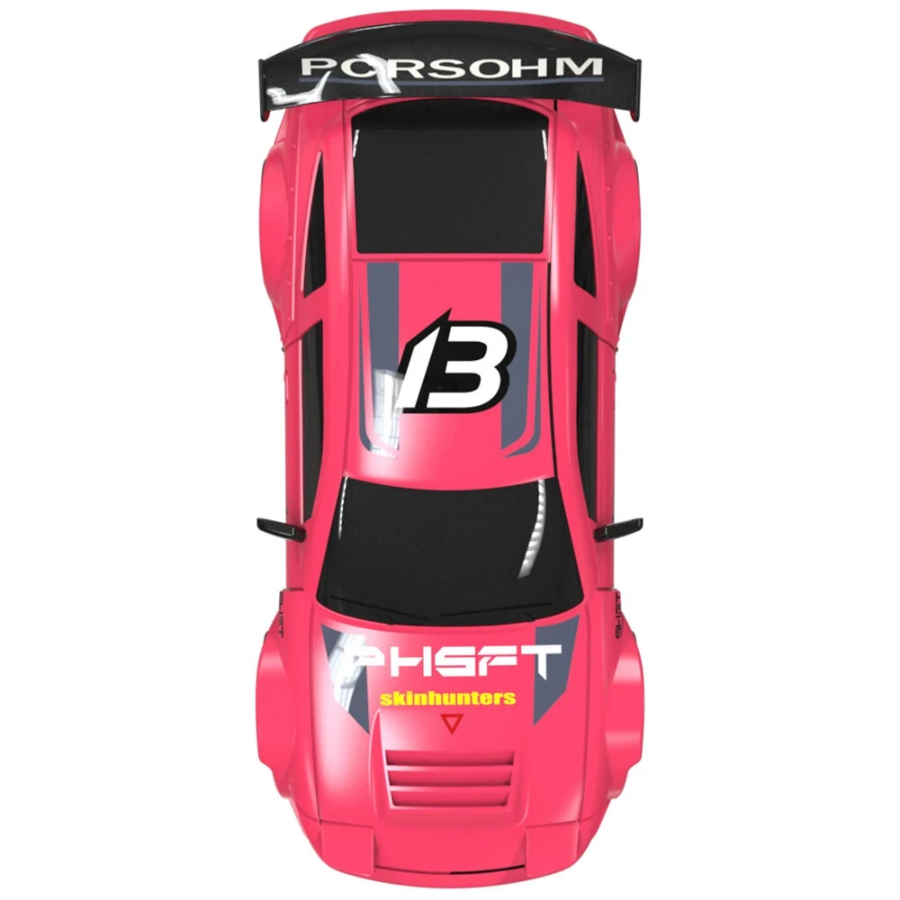 WH S812 1/24 2.4G 4WD Drift RC Car On-Road Vehicles RTR Model - White Two Batter