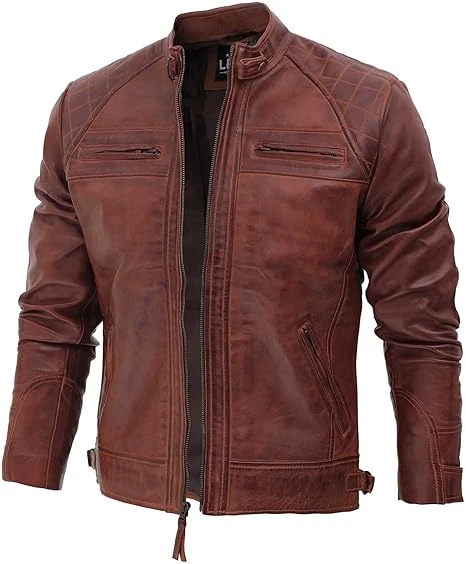 Leather Jacket Men