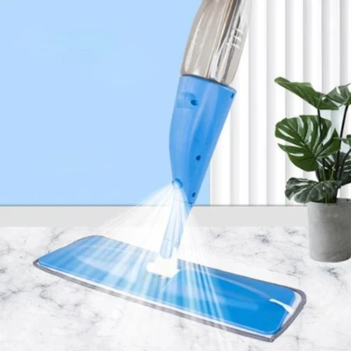 Floor Cleaning Mop Wet And Dry Rotatable with Long Handle