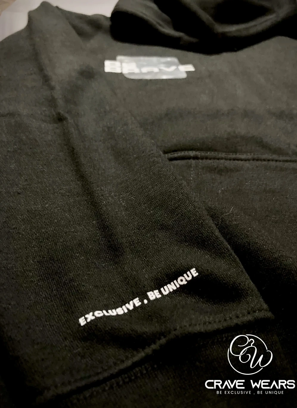 Printed Typographic Hoodie For Men And Women