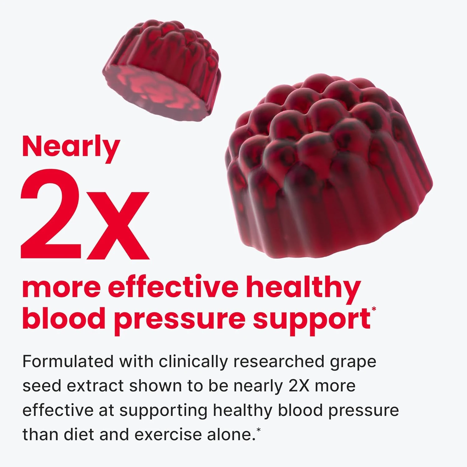 humanN SuperBeets Heart Gummies - Beet Gummies with Heart-Healthy Energy Support