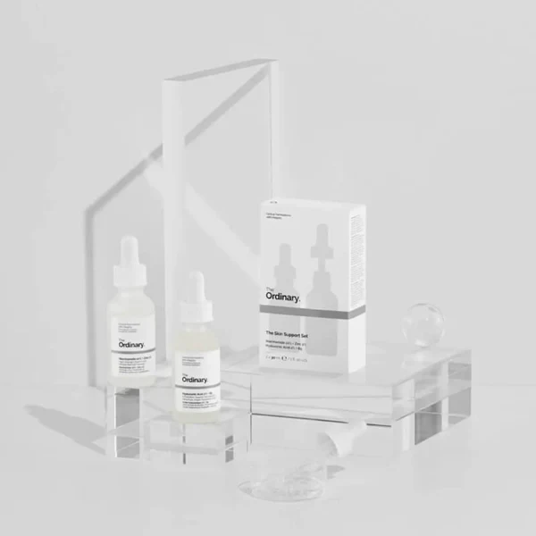 The Ordinary Hyaluronic Acid with 2% + B5 (30ml) and The Ordinary Niacinamide 10