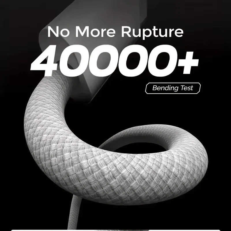 Original 60W PD USB-C to USB-C Fast Charger Cable for iPhone 15/16 Series, Xiaom