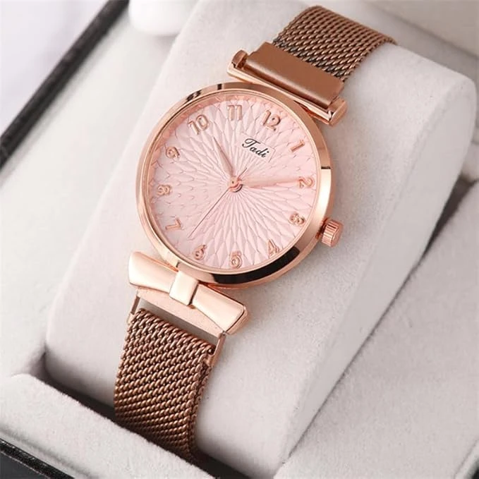 Quartz Watches For Women Magnetic Watch Ladies Fashion Wrist Watch Practical Des