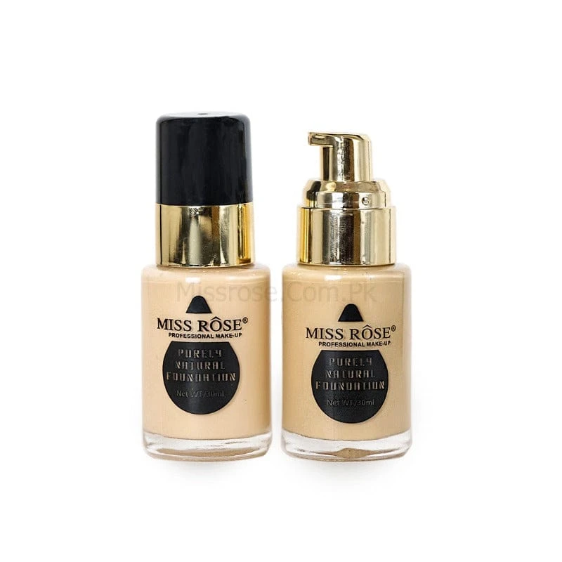 Miss Rose Purely Natural Liquid Foundation