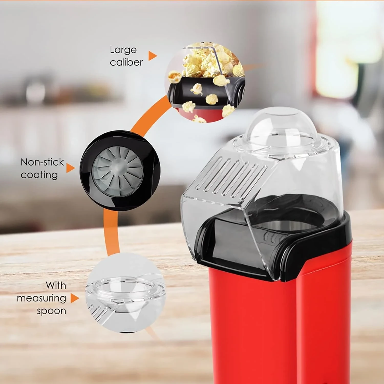 Hot Air Popcorn Maker