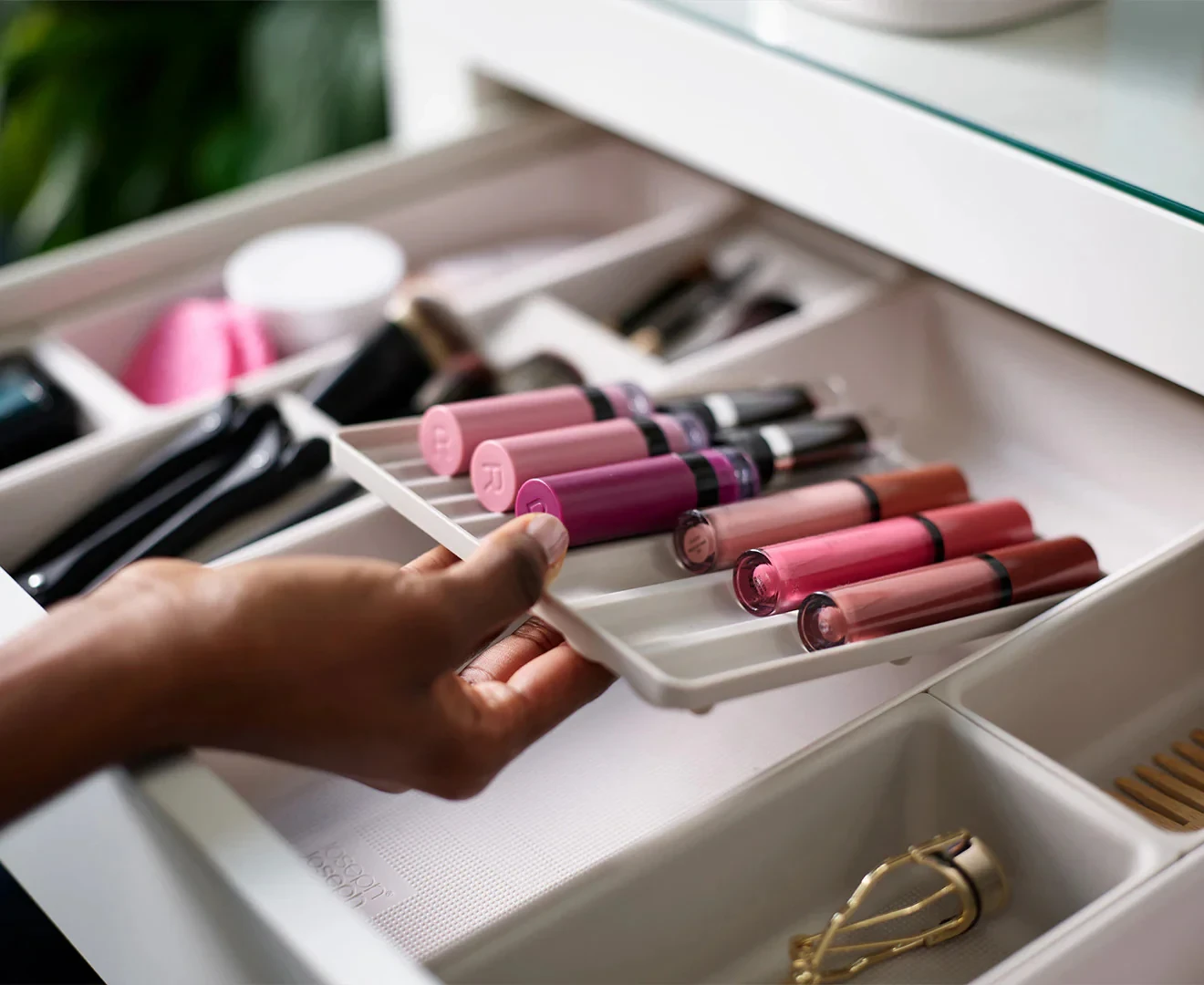 Large Makeup Drawer Organizer Set