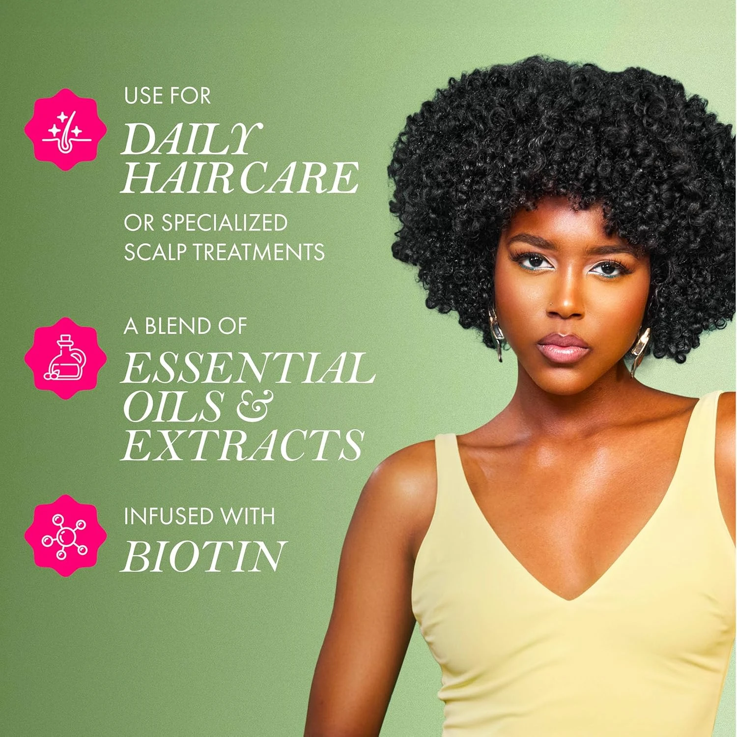 Mielle Organics MIELLE  ROSEMARY MINT  SCALP & HAIR OIL INFUSED W/BIOTIN & ENC