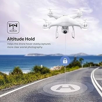 Sky explorer Drone with lcd remote  Camera for Adults HS430 FPV HD 1080P Video