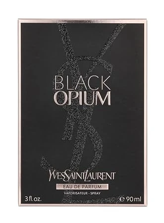 Yves Saint Laurent Eau De Parfum Spray for Women Black Opium 3 Ounce