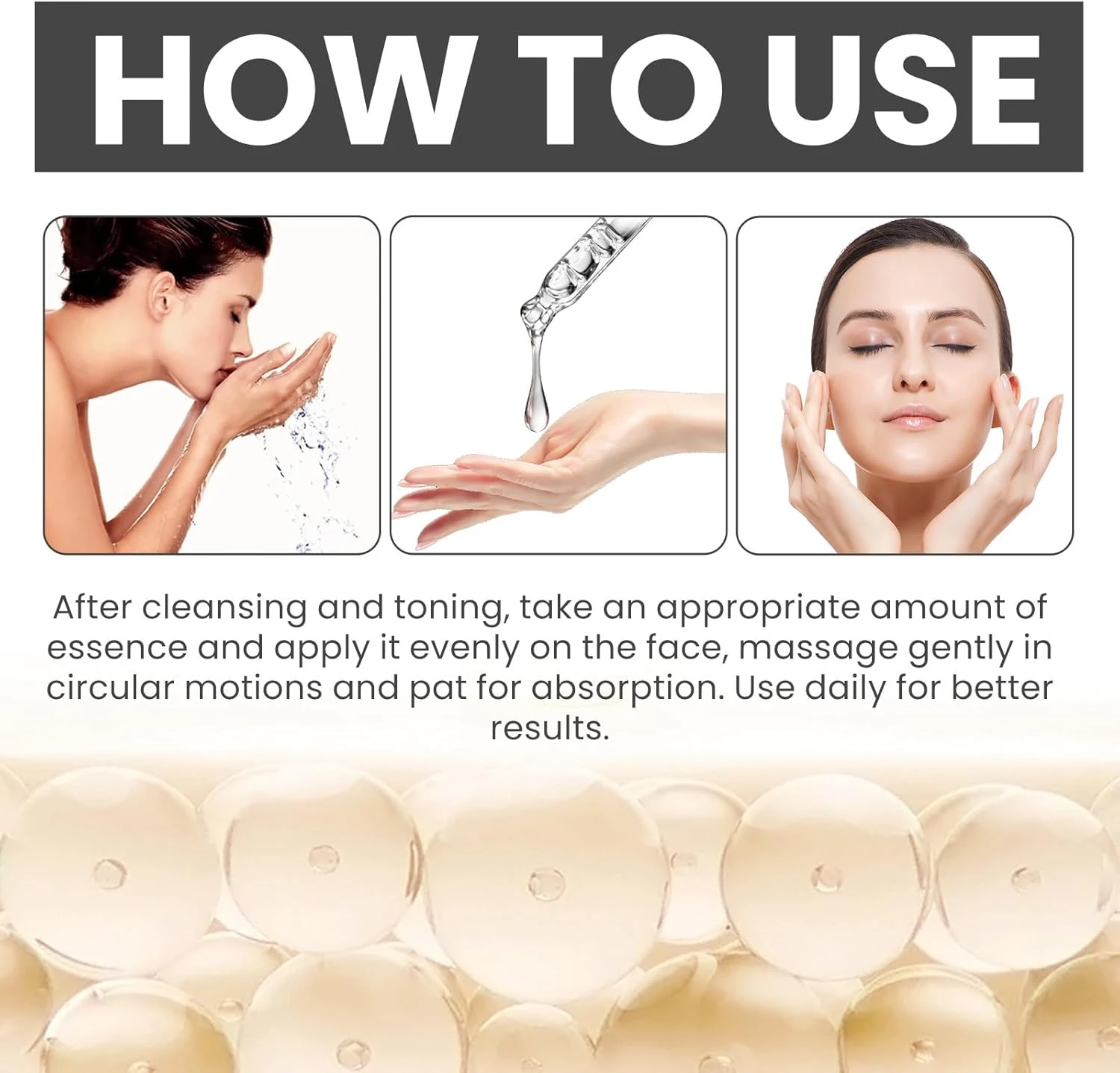 MEWELL Squalane Copper Peptide Rapid Plumping Serum, Powerfully Hydrating Face S