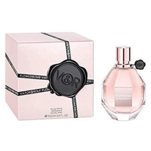 Viktor & Rolf Flowerbomb , Eau De Parfum Spray for Women, 3.4 Fl Oz