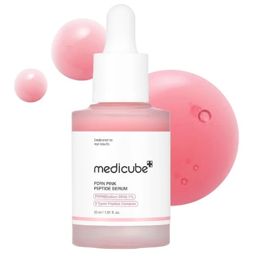 medicube Salmon DNA PDRN Pink Peptide Serum, Pink glow serum, Peptide, Niacinami