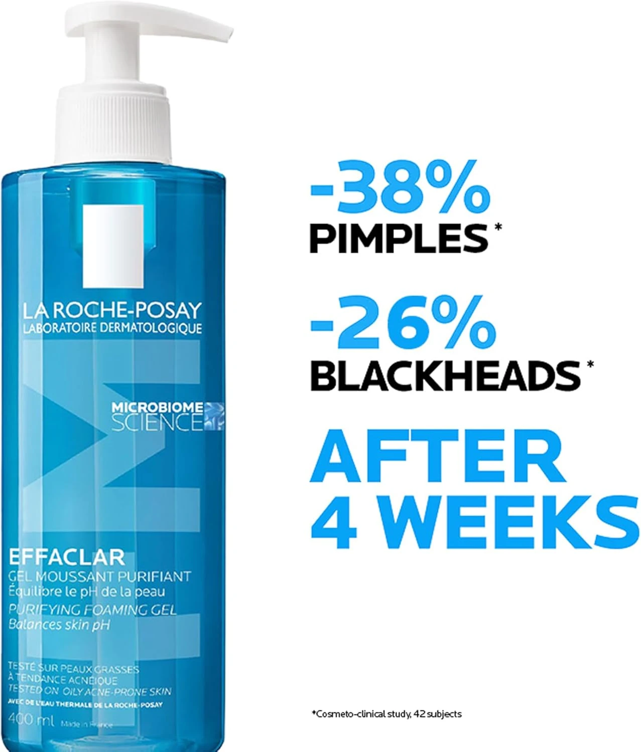 La Roche-Posay Effaclar Purifying Foaming Gel For Oily Sensitive Skin For Unisex