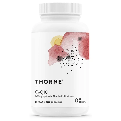 THORNE CoQ10 (formerly Q-Best 100) - 100mg Optimally Absorbed Ubiquinone - Glute