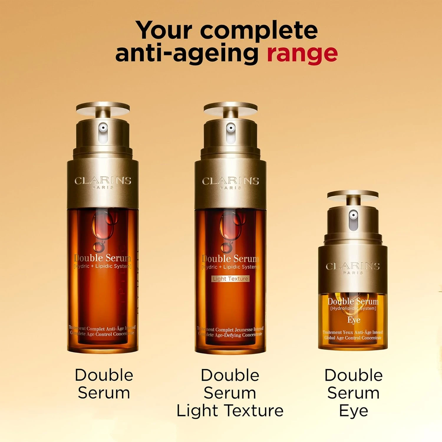 CLARINS Double Serum Complete Age Control Concentrate, 50 ml