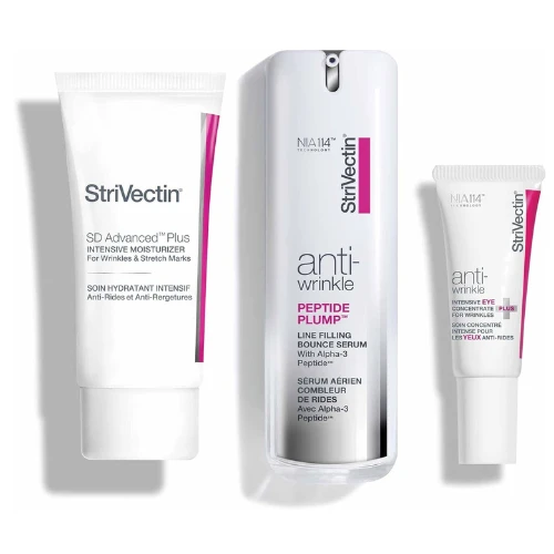 StriVectin Anti Wrinkle Trio Kit for Face & Eyes, 3 piece kit with SD Plus Moist