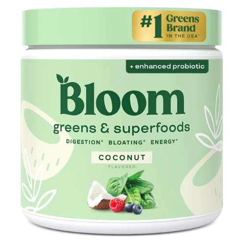 Bloom Nutrition Green Superfood | Super Greens Powder Juice & Smoothie Mix | Com