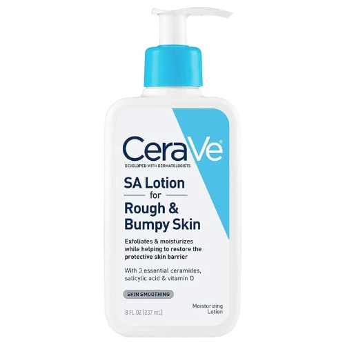 CeraVe SA Lotion for Rough & Bumpy Skin | Vitamin D, Hyaluronic Acid, Lactic Aci