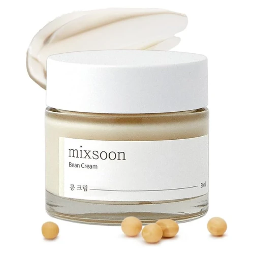 mixsoon [ Bean Cream 1.69 fl oz / 50ml | Soybean Extract & Rich Nutrients for De