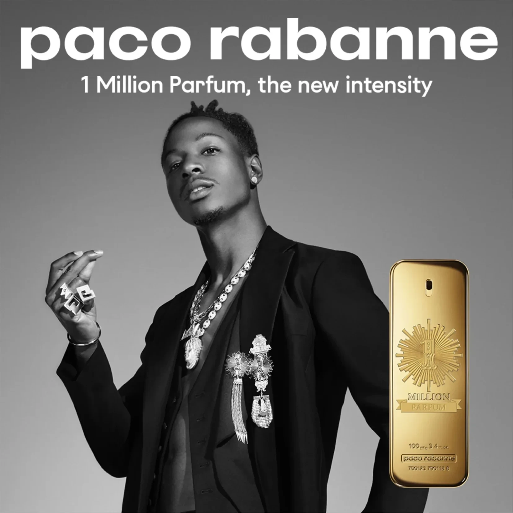 paco rabanne 1 Million Eau De Toilette for Men, 100 ml