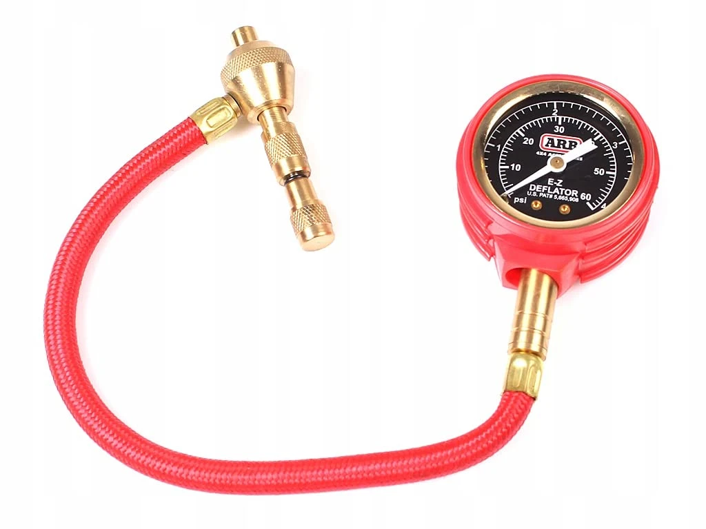 ARB ARB600 E-Z Deflator with Bar/Psi Gauge Include Recovery Gear Bag