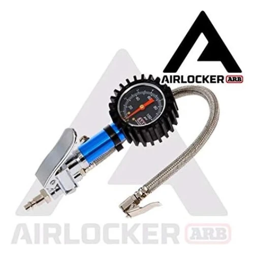 ARB ARB605A Tire Pressure Monitor Inflator and Deflator with Analog Gauge and Fl