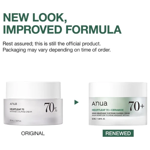 Anua Heartleaf Intense Calming Cream 50ml