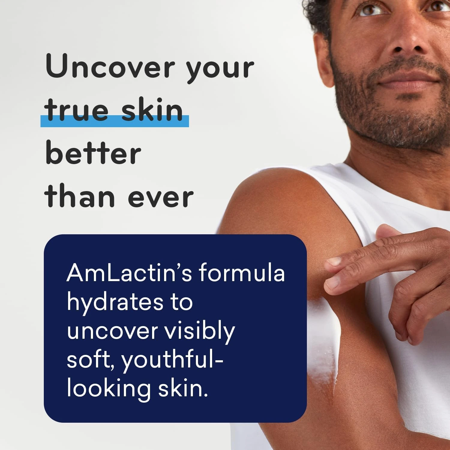 AmLactin Rapid Relief Restoring Body Lotion for Dry Skin – 7.9 oz Pump Bottle – 