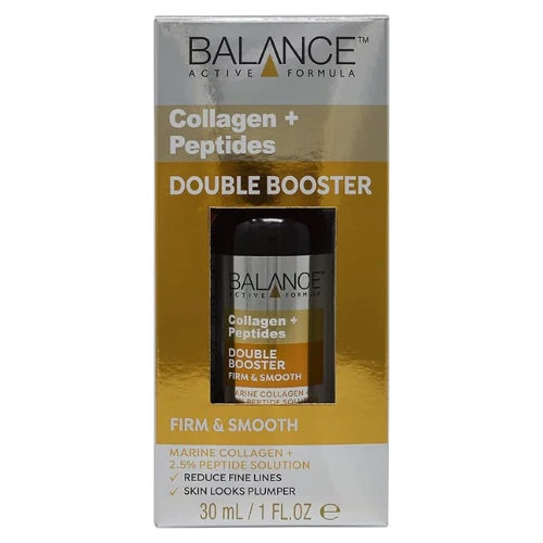 Balance Active Formula Collagen + Peptides Double Booster (30ml) - Formulated wi