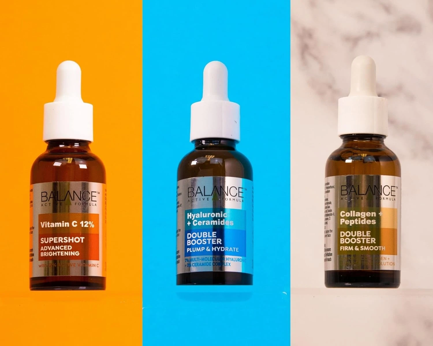 Balance Active Formula Collagen + Peptides Double Booster (30ml) - Formulated wi