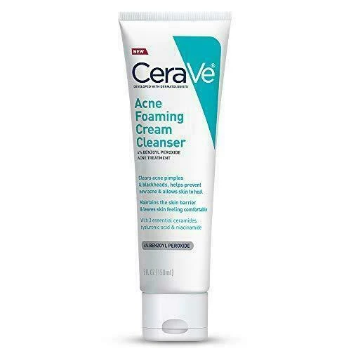 cerave acne foaming cream cleanser
