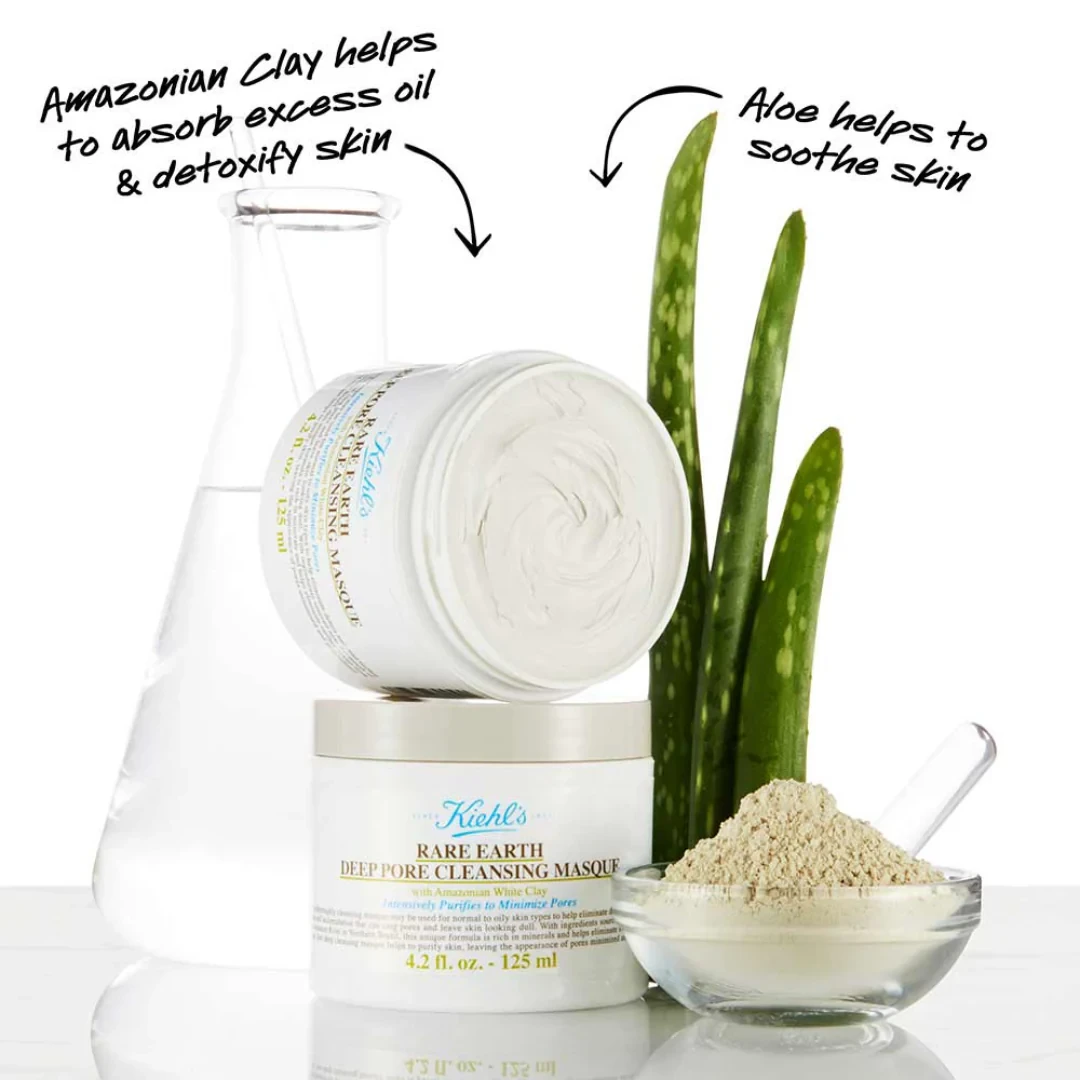 Kiehl’s Rare Earth Deep Pore Cleansing Masque