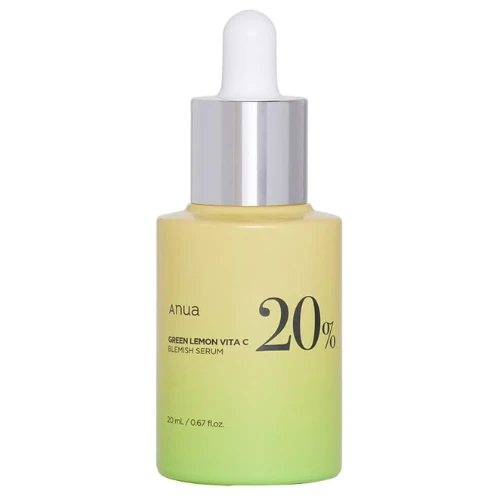 Anua Green Lemon Vitamin C Serum with Vitamin E, Hyaluronic & Ferulic Acid 0.67