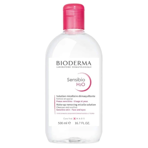 Bioderma Sensibio H2O Make-Up Removing Micellar Water - Sensitive Skin, 500ml
