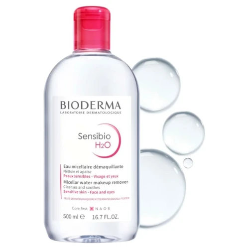 Bioderma Sensibio H2O Make-Up Removing Micellar Water - Sensitive Skin, 500ml