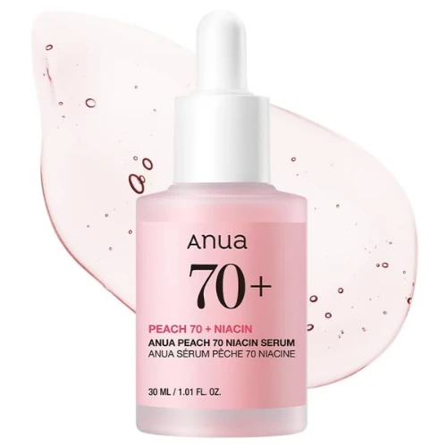 ANUA Peach 70% Niacinamide Serum brightening hydrating face serum hyperpigmentat